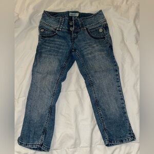 Paris Blues Light Blue Cropped Jeans